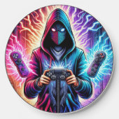 Cool gamer guy wireless charger (Front)