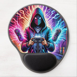 Cool gamer lovers guys gel mouse pad