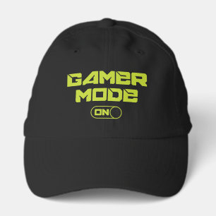 Cool gamer mode word art  performance cap