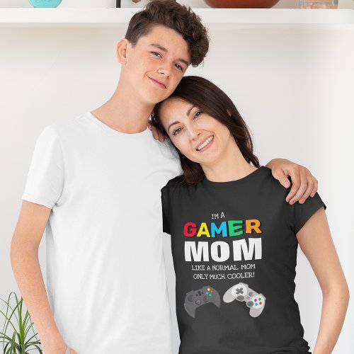Cool Gamer Mom T_Shirt