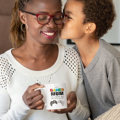 Cool Gamer Mum Fun  Coffee Mug