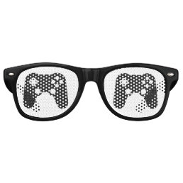 Cool Gamer Party Retro Sunglasses