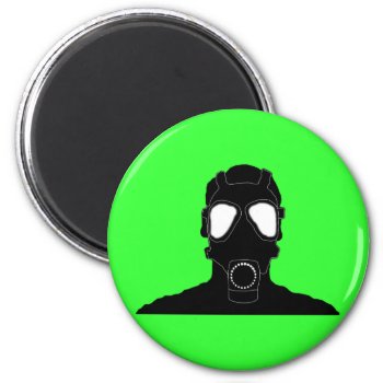 Cool Gas Mask Magnet by bananasplit at Zazzle