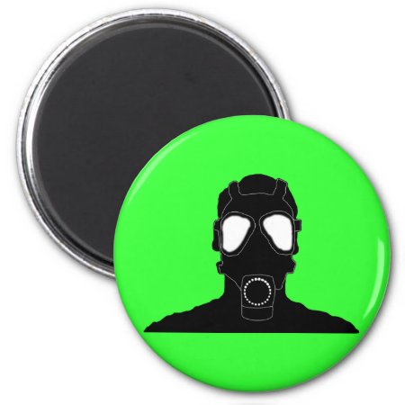 Cool Gas Mask Magnet