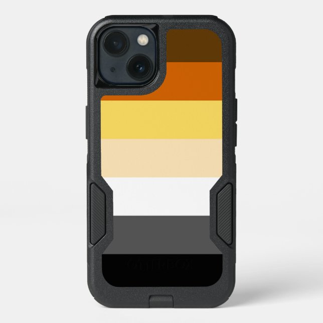 Cool Gay Bears Pride Flag Otterbox iPhone Case (Back)