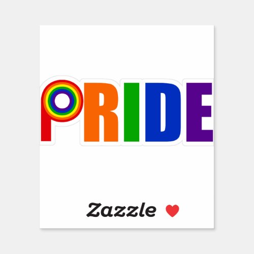 Cool Gay Pride Sticker