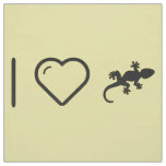 Cool Gecko Lizards Fabric