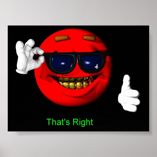 Cool Geekoid Poster (Front)