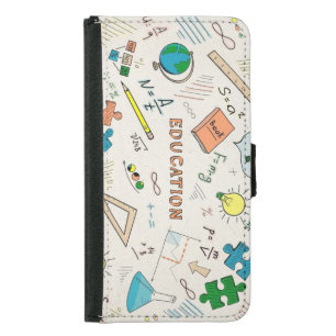 Cool Geometric Design – Happy Modern Style Samsung Galaxy S5 Wallet Case