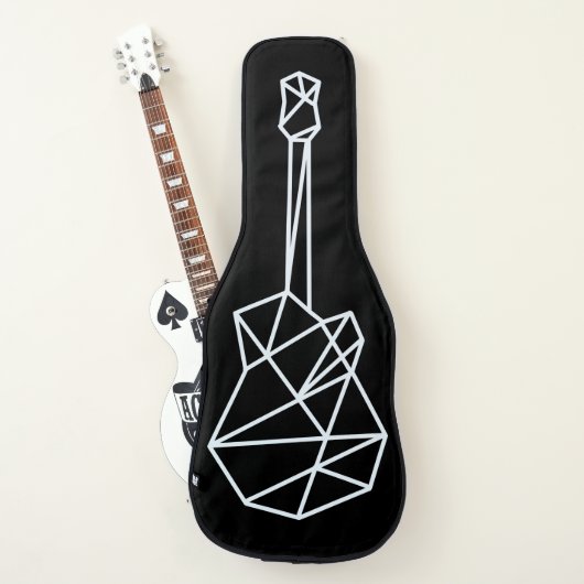cool geometric guitar case for stylish guitarists (Front)