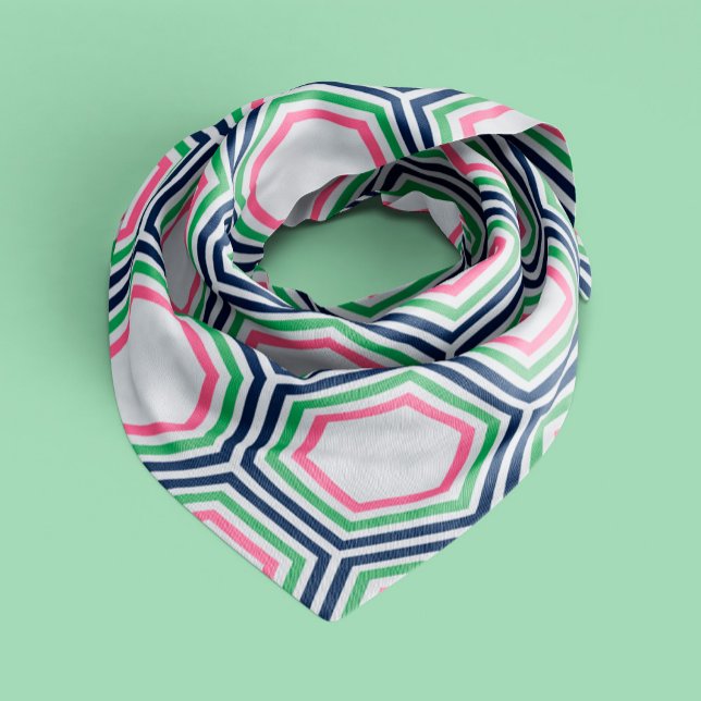 Cool Geometric Honeycomb Pattern Bandana (Creator Uploaded)