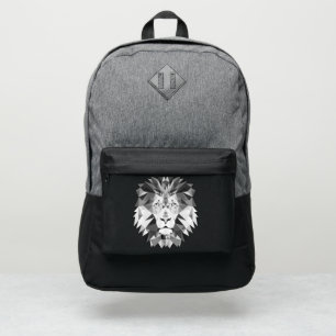 Cool Geometric Lion Head Port Authority® Backpack