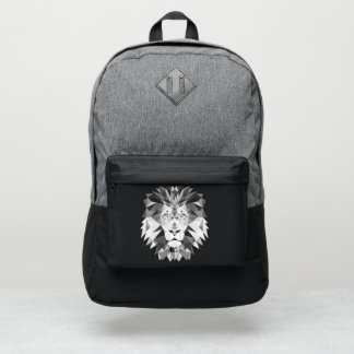 Cool Geometric Lion Head Port Authority® Backpack