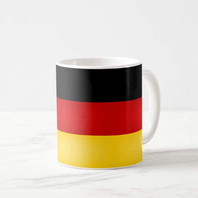 Cool German Flag Coffee Mug (Front Right)