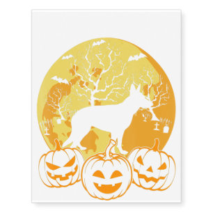 Cool German Shepherd Dog Lover Temporary Tattoos