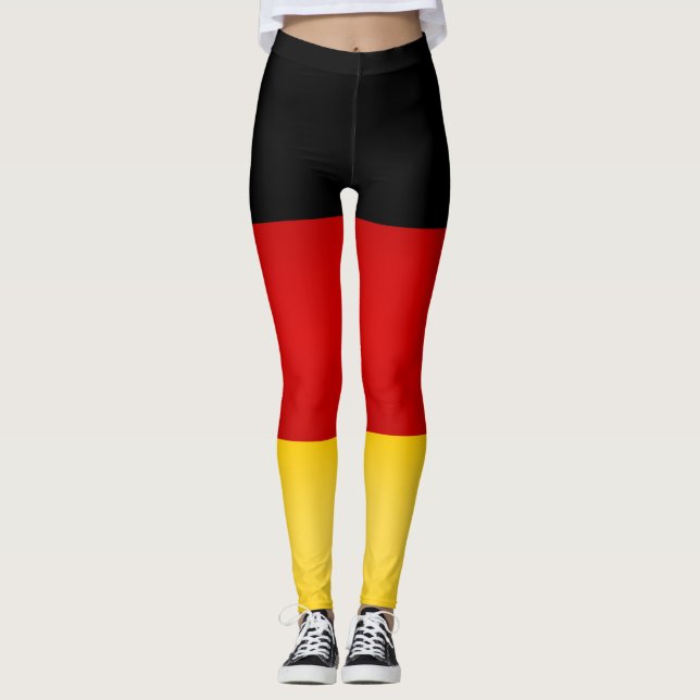 Cool Germany Flag Fashion Leggings (Front)