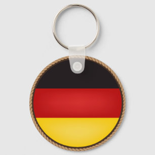 Cool Germany Flag Seal Keychain