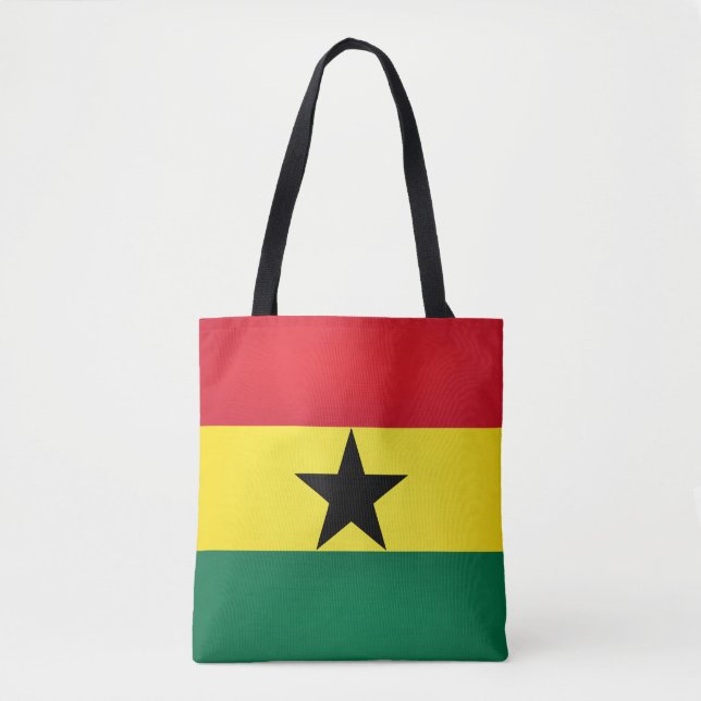 Cool Ghana Flag Fashion Tote Bag (Front)