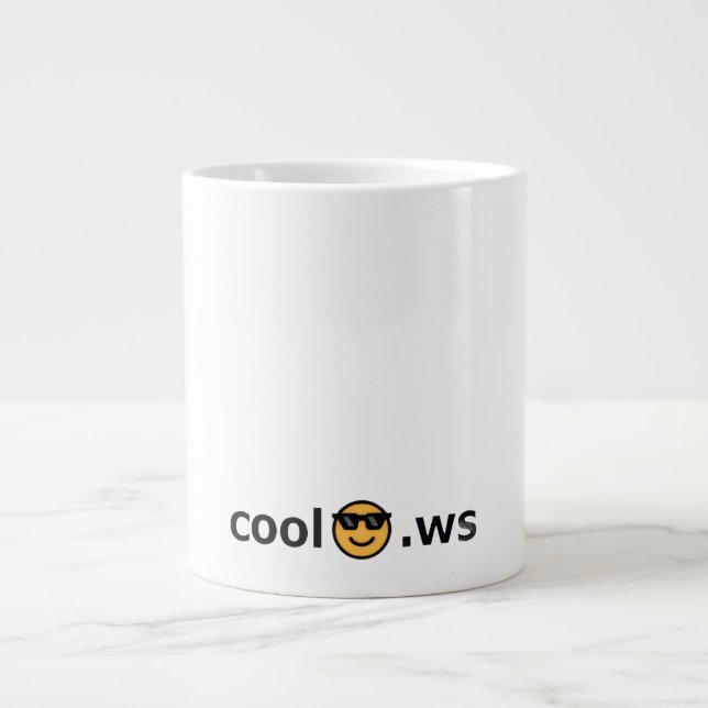 cool giant coffee mug (Front)