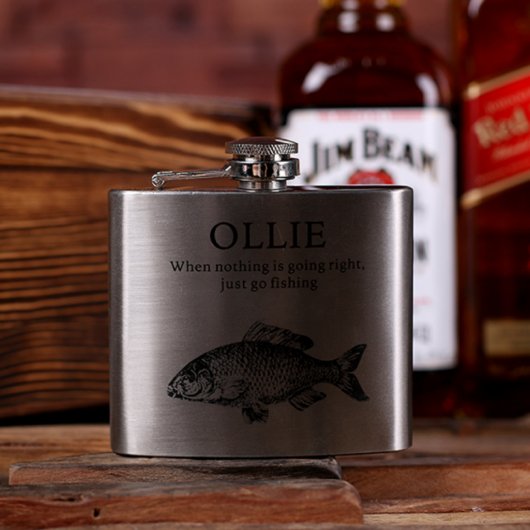 Cool Gift Set w/ Poker Chips, Cards, Dice & Flasks (Front)