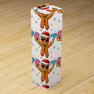 Cool Gingerbread 67 — Holiday Ice‑Cream Numbers Wine Box