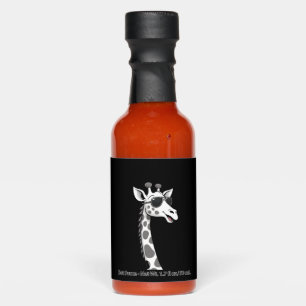 Cool Giraffe Art For Men Women Kids Animal Lover A Hot Sauces