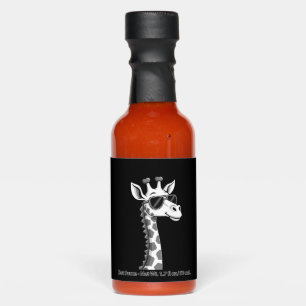 Cool Giraffe Art For Men Women Kids Animal Lover A Hot Sauces
