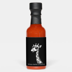 Cool Giraffe Art For Men Women Kids Animal Lover A Hot Sauces