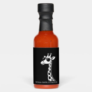 Cool Giraffe Art For Men Women Kids Animal Lover A Hot Sauces