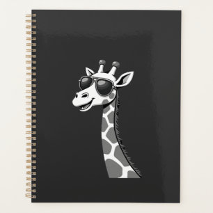 Cool Giraffe Art For Men Women Kids Animal Lover A Planner