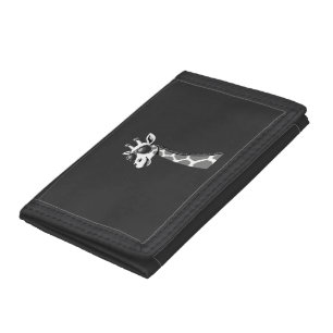 Cool Giraffe Art For Men Women Kids Animal Lover A Tri-fold Wallet