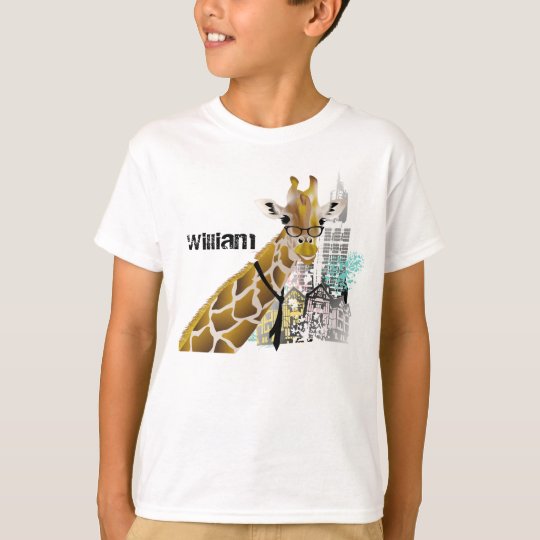 Cool Giraffe Kids T Shirts | Zazzle.com