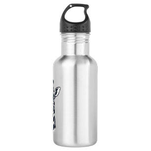 Cool Giraffe Sunglasses Vintage Engraving T-Shirt_ Stainless Steel Water Bottle