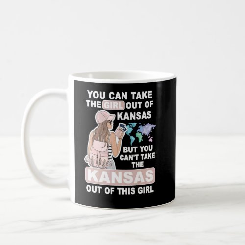 Cool Girl from Kansas  Proud Kansas Girl  Coffee Mug