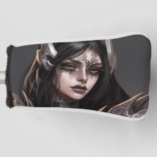 Cool Girl Goth Warrior Golf Head Cover