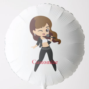 Cool Girl Sings Karaoke Thunder_Cove Balloon
