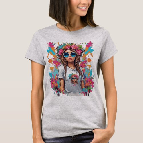 Cool Girl T_Shirt Trendy  Empowering Fashion  T_Shirt