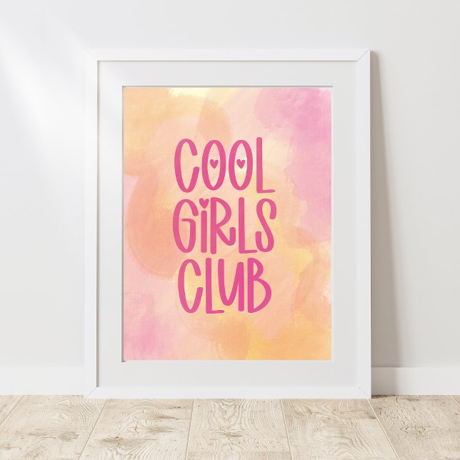 Cool Girls Club Poster (Creator Uploaded)