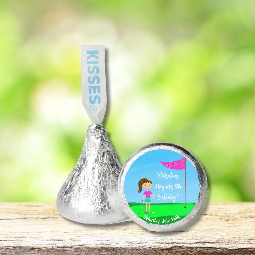 Cool Girls Golfing Themed Birthday Party Hersheys Kisses