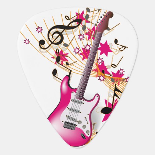 Cool Girly Guitar Pick