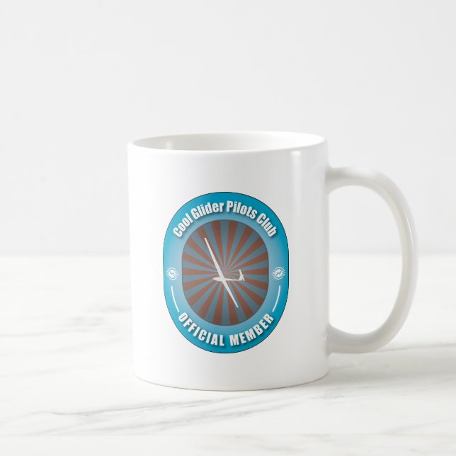 Cool Glider Pilots Club Coffee Mug (Right)