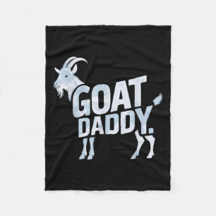 Cool Goat Design For Men Boys Pygmy Goat Lover Goa Fleece Blanket