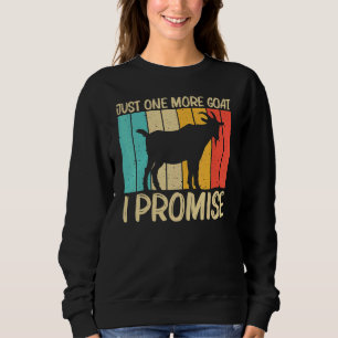 Cool Goat For Men Women Goat Farmer Farming Sweatshirt