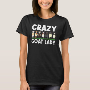 Cool Goat For Women Mom Domestic Goat Farm T-Shirt
