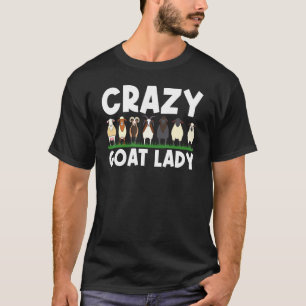 Cool Goat For Women Mom Domestic Goat Farm T-Shirt