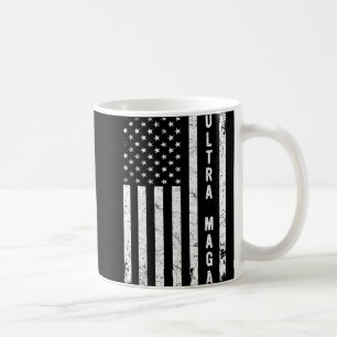 Cool Going Out Made In USA Black American Flag Ult Coffee Mug