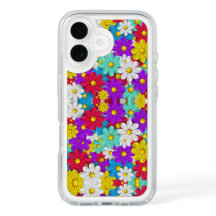 Cool Gold Flower Power Phone Case
