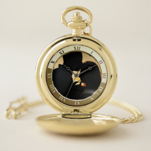 COOL! ⌚Gold Locket Watch – Custom Photo Keepsake
