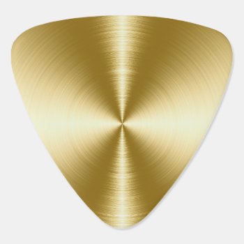 Cool Gold Look Luxury Guitar Picks by idesigncafe at Zazzle