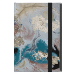 Cool Gold Marble Texture Case For iPad Mini